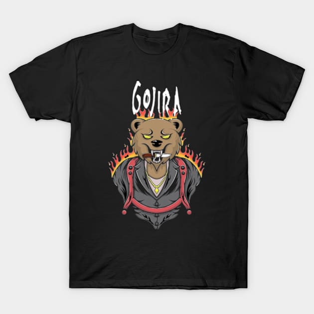 Bear gojira vintage T-Shirt by PROALITY PROJECT